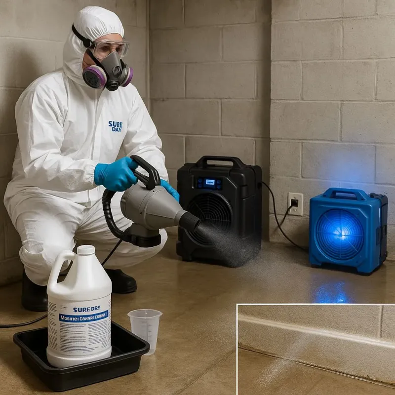 Sanitization and Odor Removal process in Bagley, MN