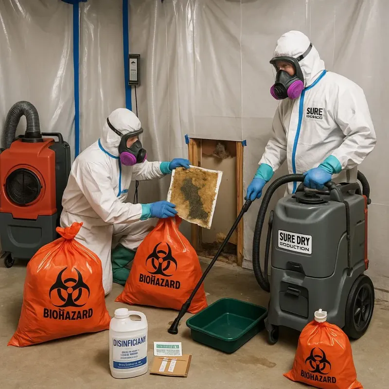 Contaminated Water Handling Protocols process in Bagley, MN